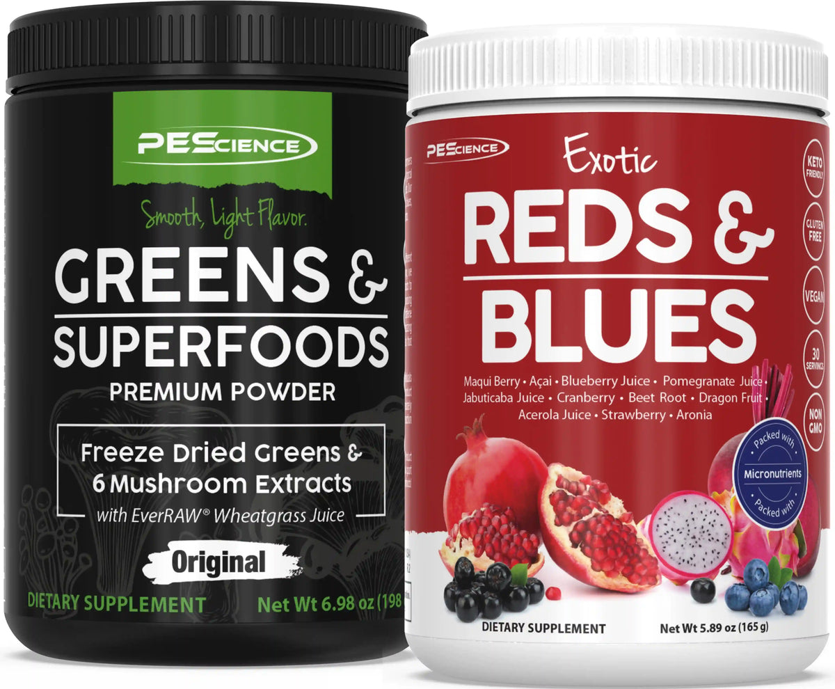 Greens + Reds & Blues Stack