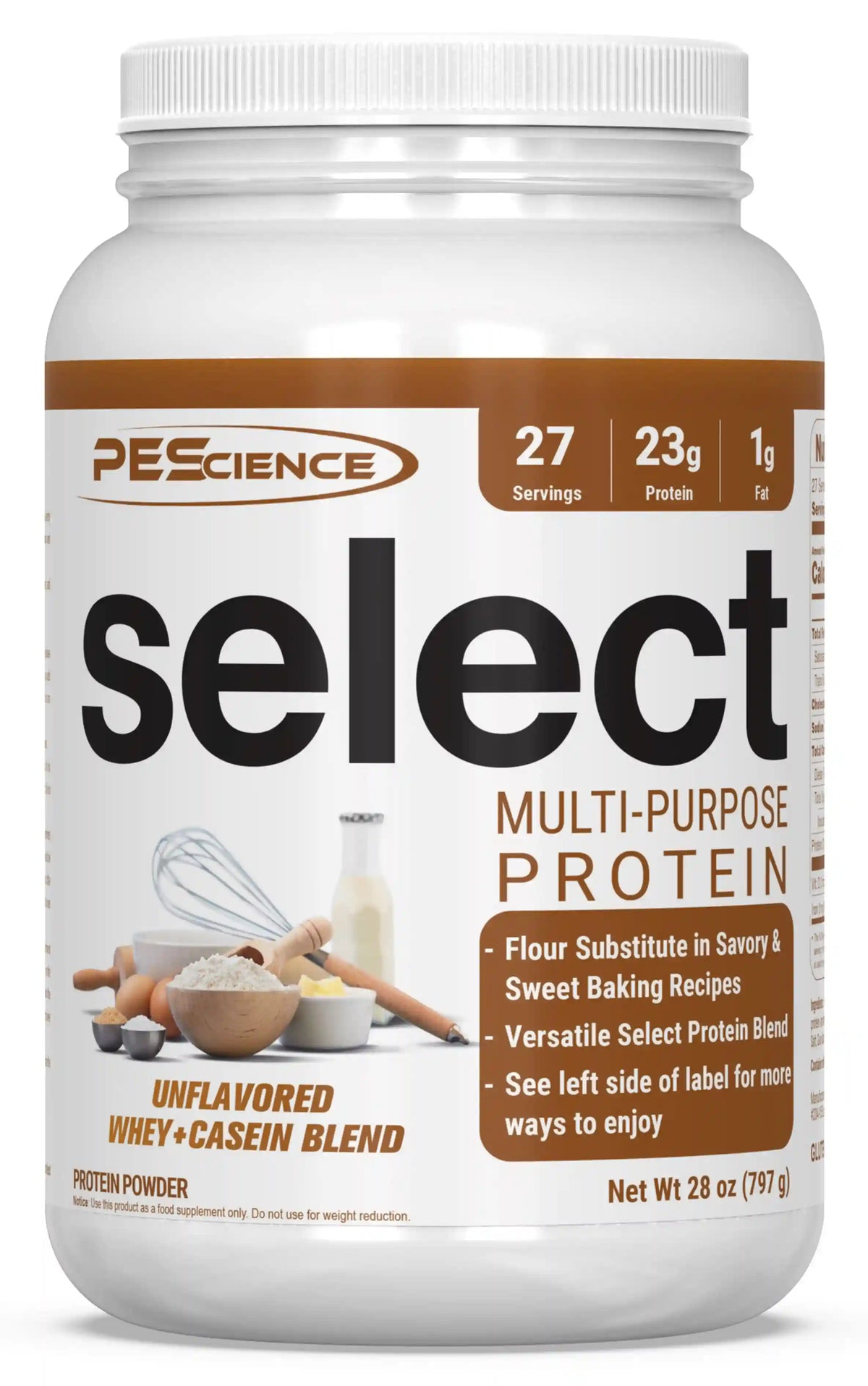 Select Unflavored Multi-Purpose Protein Flour